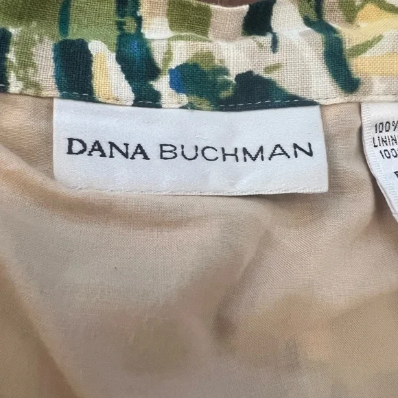 Dana Buchman 100% Linen skirt women’s size 16 - Picture 4 of 8